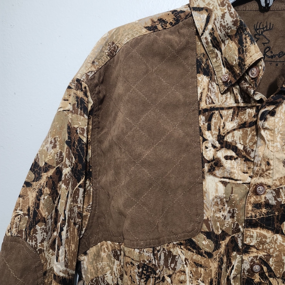 Men's Outdoor Camouflage Hunting Shirt Size Large - Picture 3 of 7